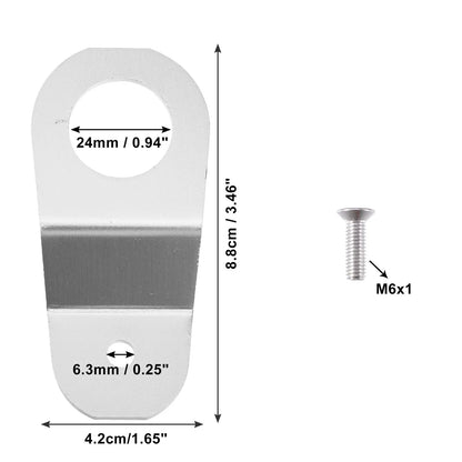 Set of 1 Engine Water Tank Radiator Bracket for Honda (Aluminum Alloy)