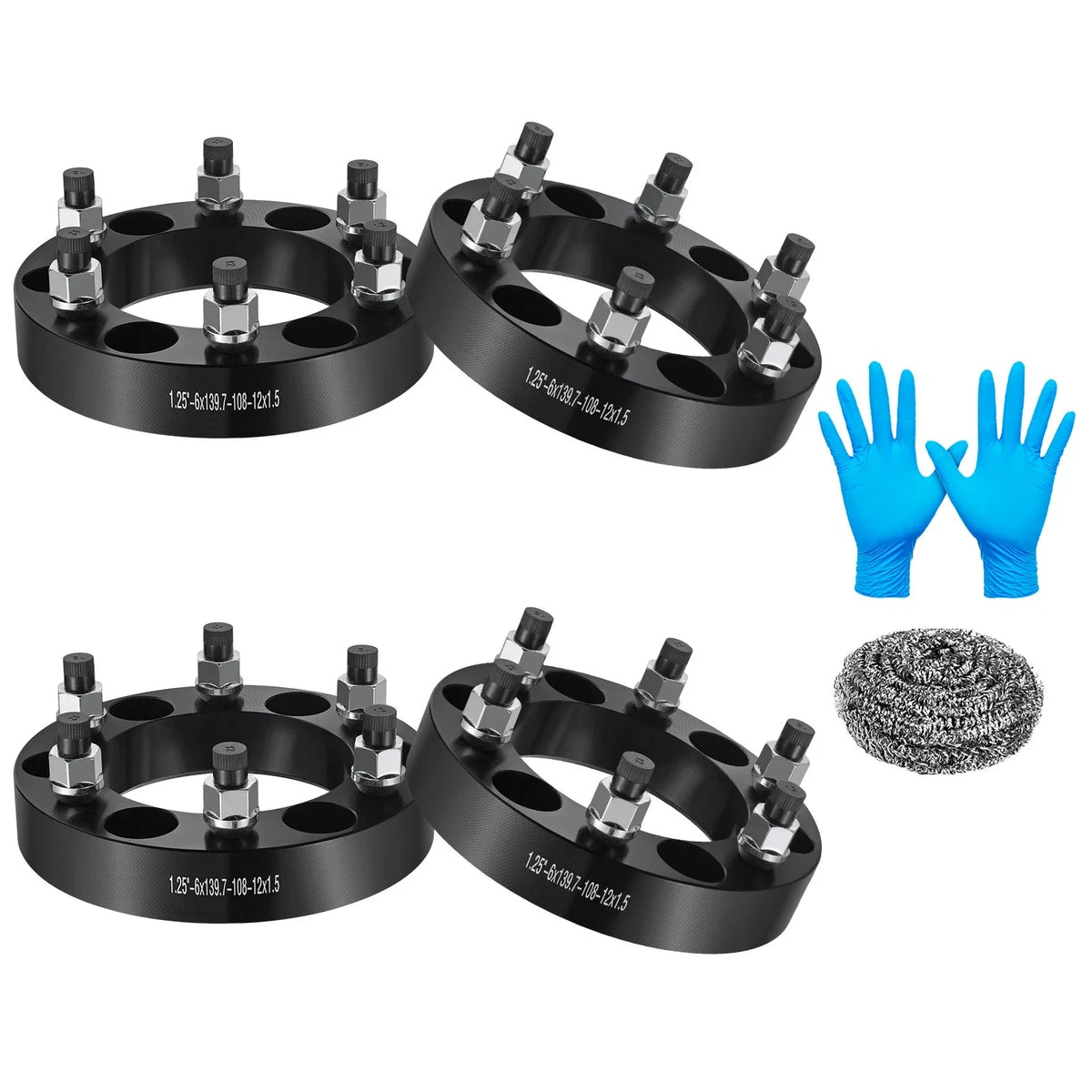 Set of 4 Wheel Spacers 1.25" for Isuzu VehiCROSS (2001)