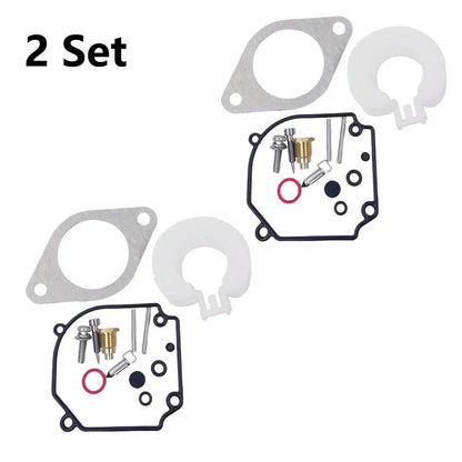2X Carburetor Rebuild Kit for Yamaha Outboard 75 80 90HP (2T) 6H1-W0093-01-00