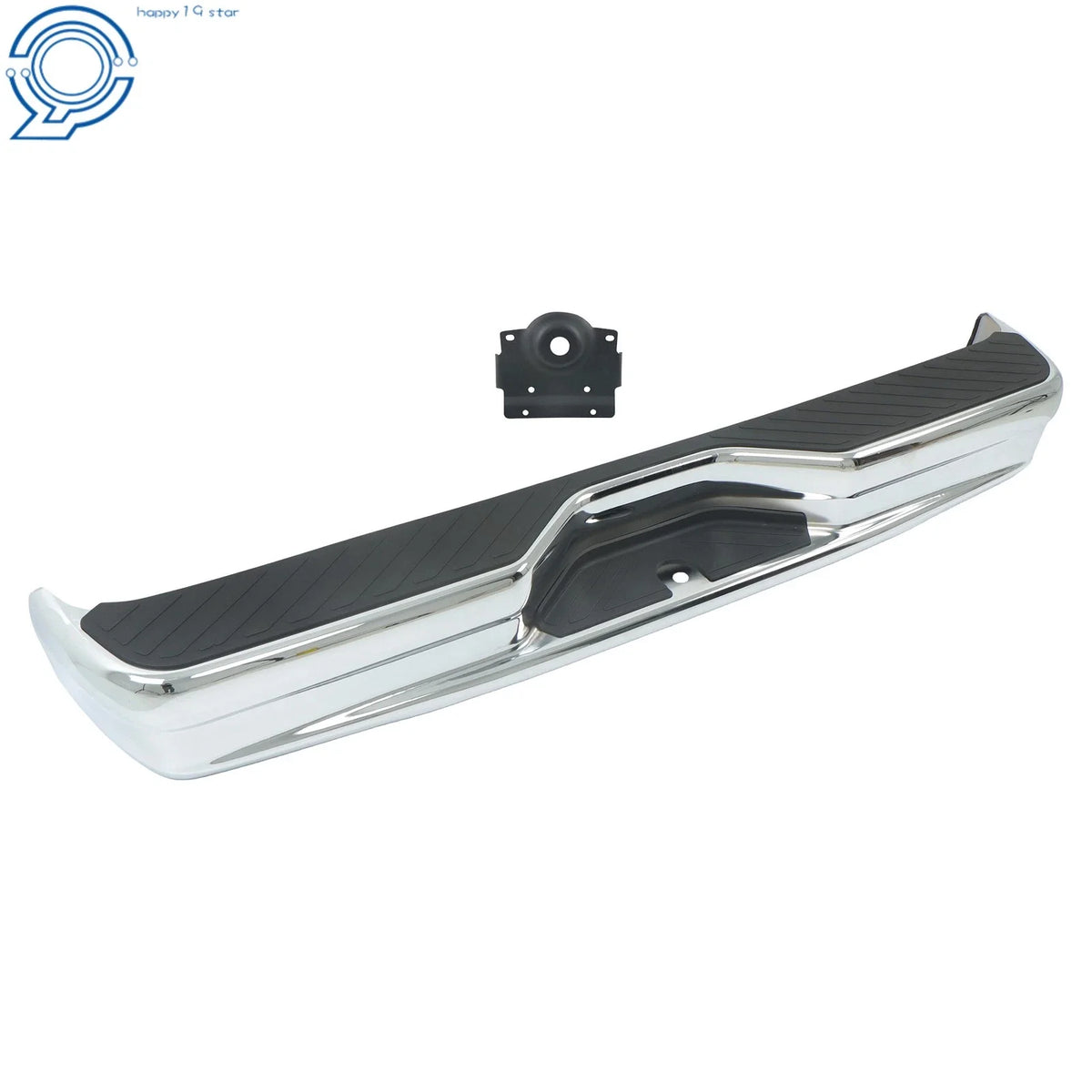 Step Bumper Chrome with Pads for Ford Econoline E150 E250 E350 (1992–2014)