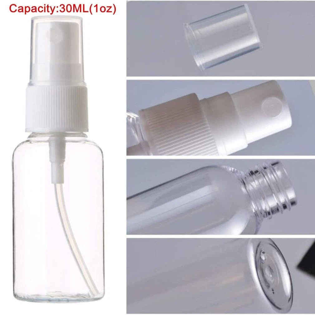 Set of 4 Spray Bottles 30 ml for Automotive Detailing