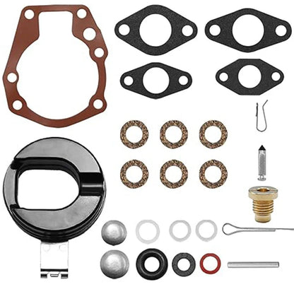 Carburetor Kit with Float for Johnson Evinrude 1.5-20 HP (1980–1990) 18-7043 383052 398532