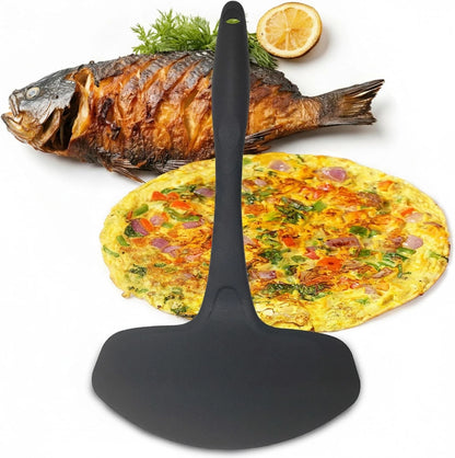 7 Inch Wide Flexible Spatula for Egg Flipper Pancake Turner