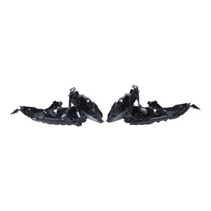 Set of 4 Front Headlight Mount Support Plates for Audi A4 S4 (2013–2016) 8T0941453D, 8T0941454D, 8T0941453B, 8T0941454B