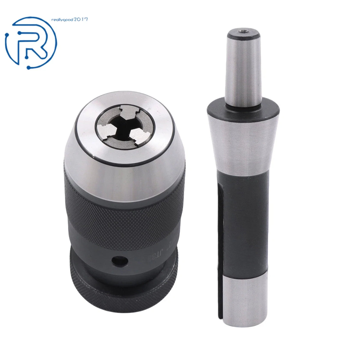 1/2" Keyless Drill Chuck for JT33 (R8 Arbor, 7/16-20 UNF Thread)