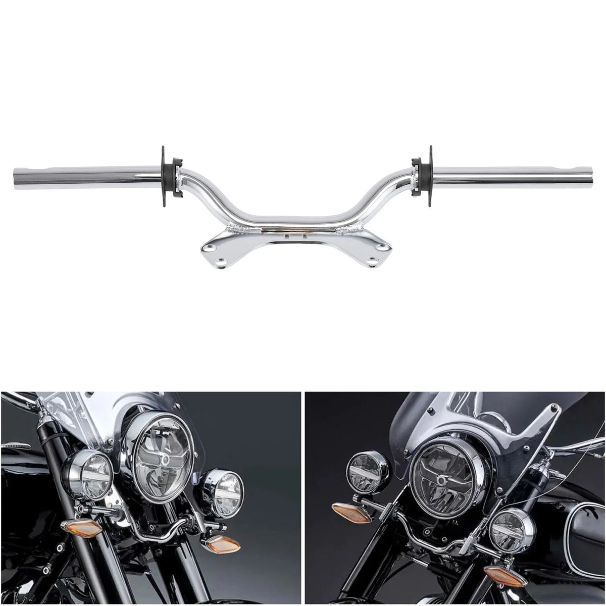 LED Fog Light Bracket Mount for BMW R18 (2020–2024)
