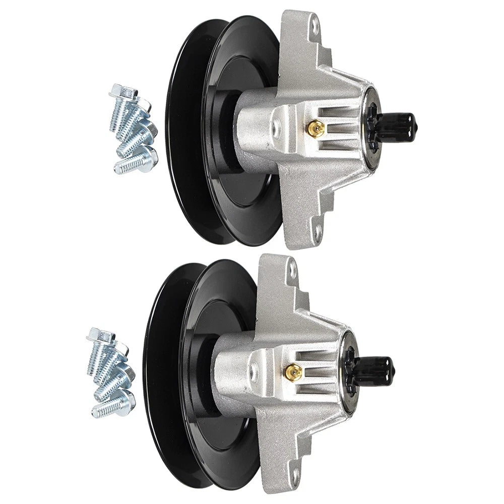 2X Deck Spindle Set for Yard-Machines (T604G, 618G, 609G, 608G, 607G, 604G)