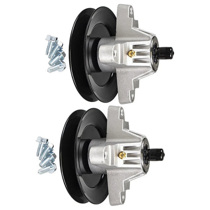 2X Deck Spindle Set for Yard-Machines (T604G, 618G, 609G, 608G, 607G, 604G)