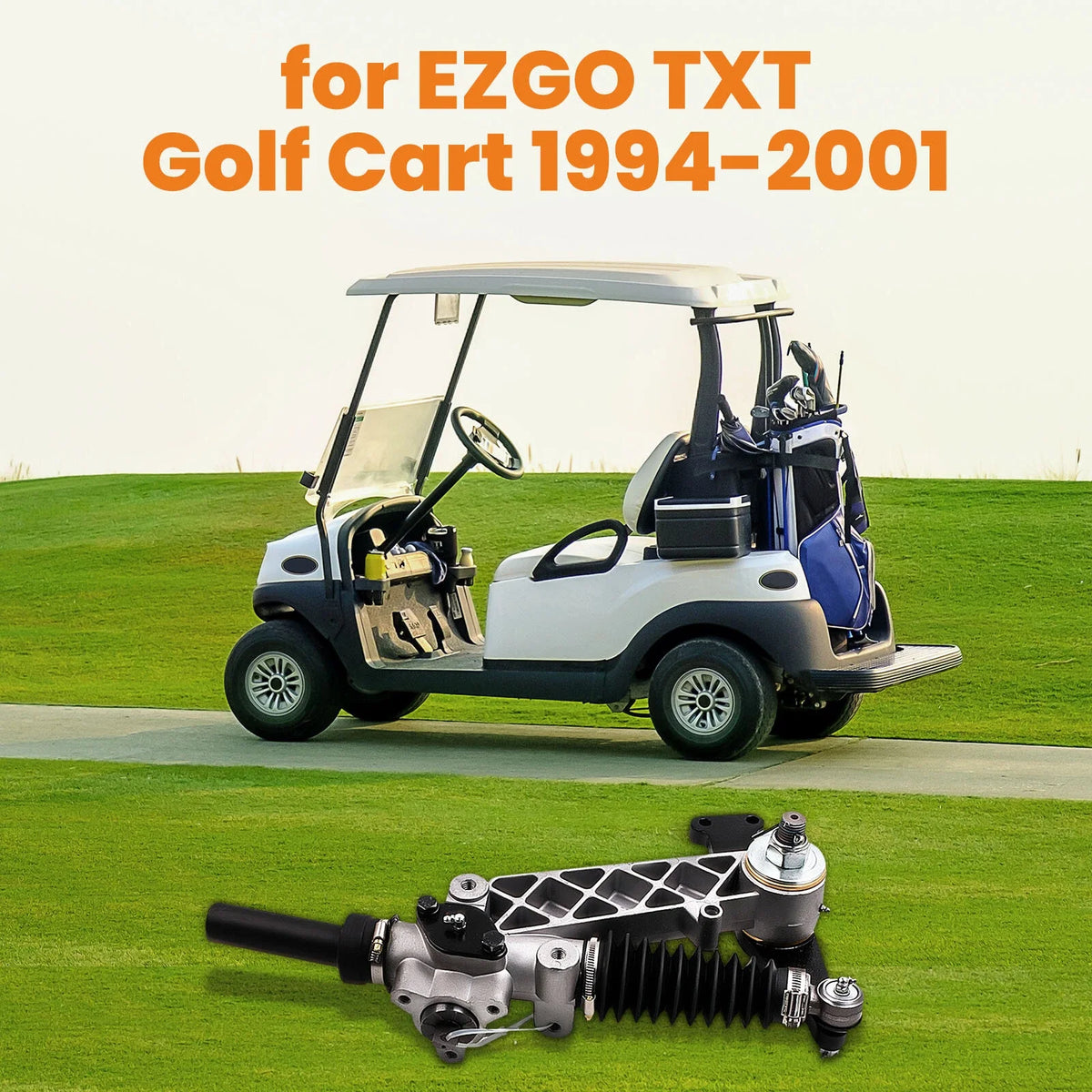 Steering Gear Box Assembly for EZGO TXT Golf Cart (1994–2001)