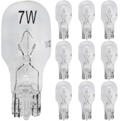 T5 Low Voltage Landscape Lights (12V, 7W) - Clear (Pack of 10)