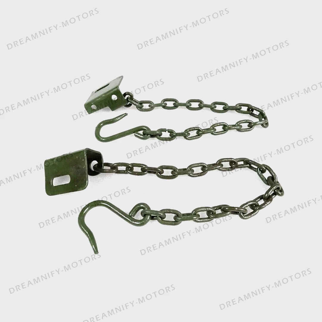 Tail Gate Chain Set for Willys Jeep CJ3B (1953–1968)
