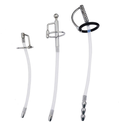 3 Types Stainless Steel Urethra Sounds Dilator Thru Hole