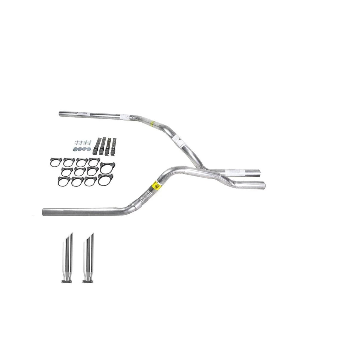 Dual Exhaust Pipe No Muffler SC Tip for Tundra (2000–2007)