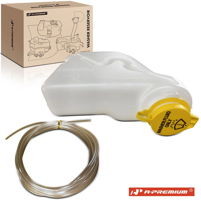 Windshield Washer Fluid Reservoir w/ Pump & Cap for Dodge Viper (5029173AA, CH1288188)