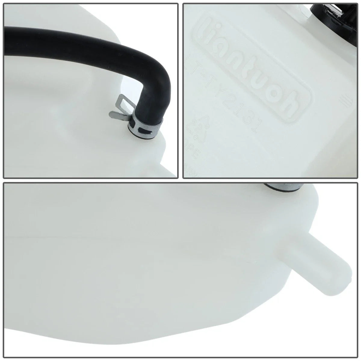 Coolant Overflow Tank Reservoir Bottle w/Cap for Toyota Highlander (2010–2013)
