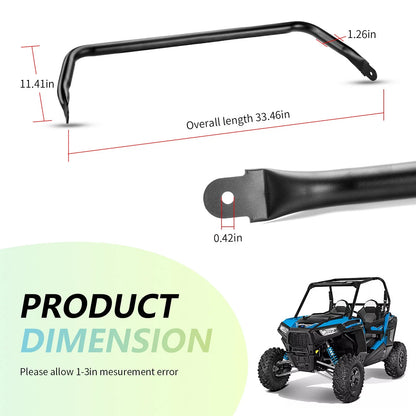 Rear Stabilizer Torsion Sway Bar with Clamp for Polaris RZR XP 900 (2011–2013)