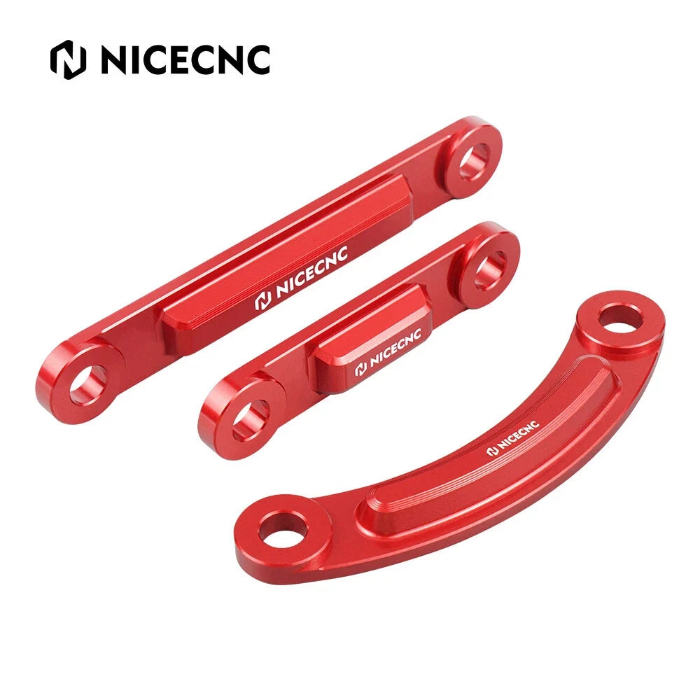 NICECNC Radius Rod Dog Bone Race Plate for Can-Am Maverick X3 Max RR (2017–2023)