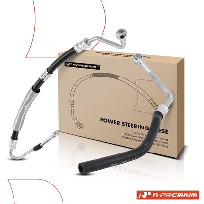 2X Power Steering Pressure & Reservoir Line Hose for BMW 740i (1993–2001)