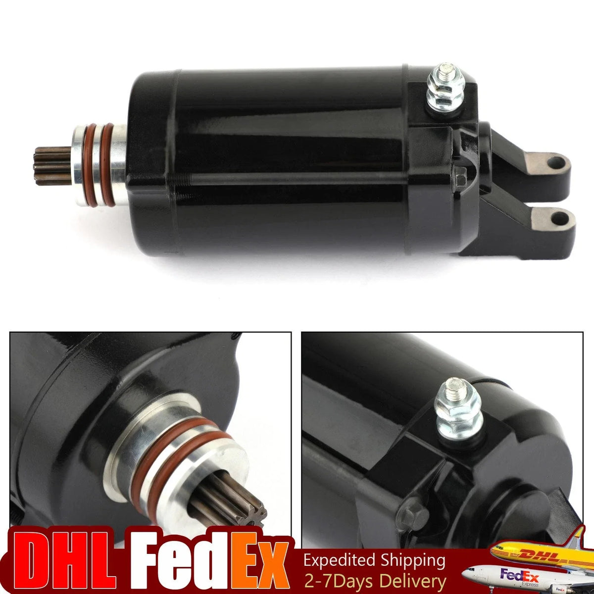 Starter for SeaDoo Spark 2 Up / 3 Up 900 Rotax ACE (2014–2019) 420893830 420892426