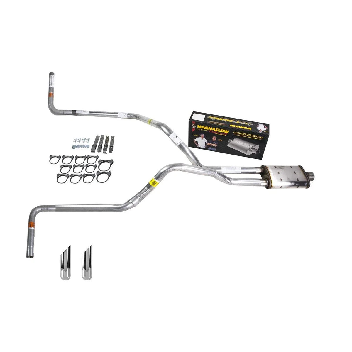 Dual Exhaust 2.5" Pipe for F150 (1995–1997) Magnaflow SW Tip Side Exit