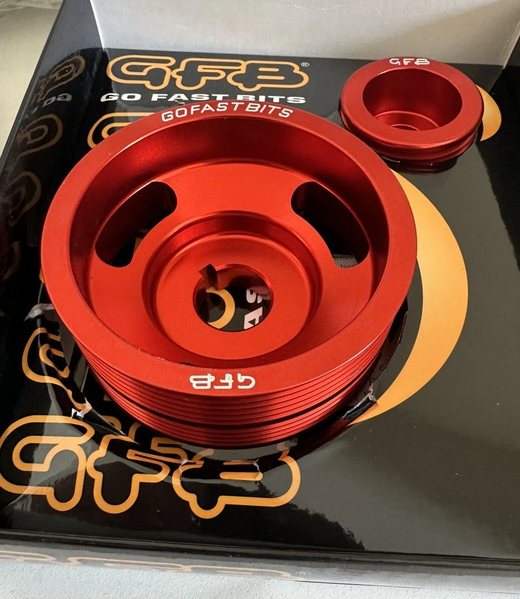 Underdrive Pulley Kit for Subaru WRX STI Forester (2002–2007) 2001-RED