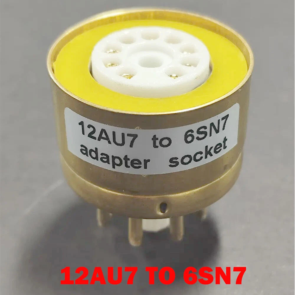 1PC Convert Socket Adapter for 12AU7 to 6SN7 Vacuum Tube
