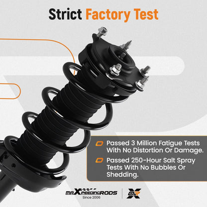 Set of 4 Quick Complete Struts & Coil Springs for Honda CR-V (2012–2014)