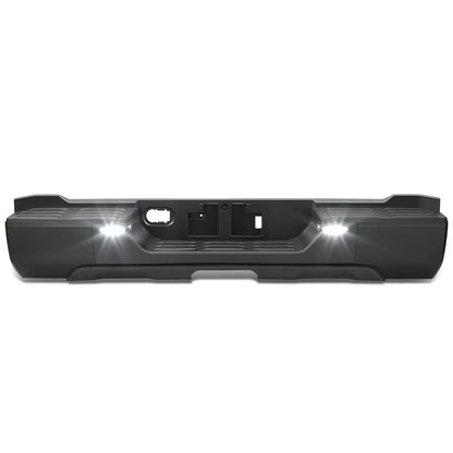 Rear Step Bumper for Toyota Tundra (2022–2026) Black w/o Sensor Holes