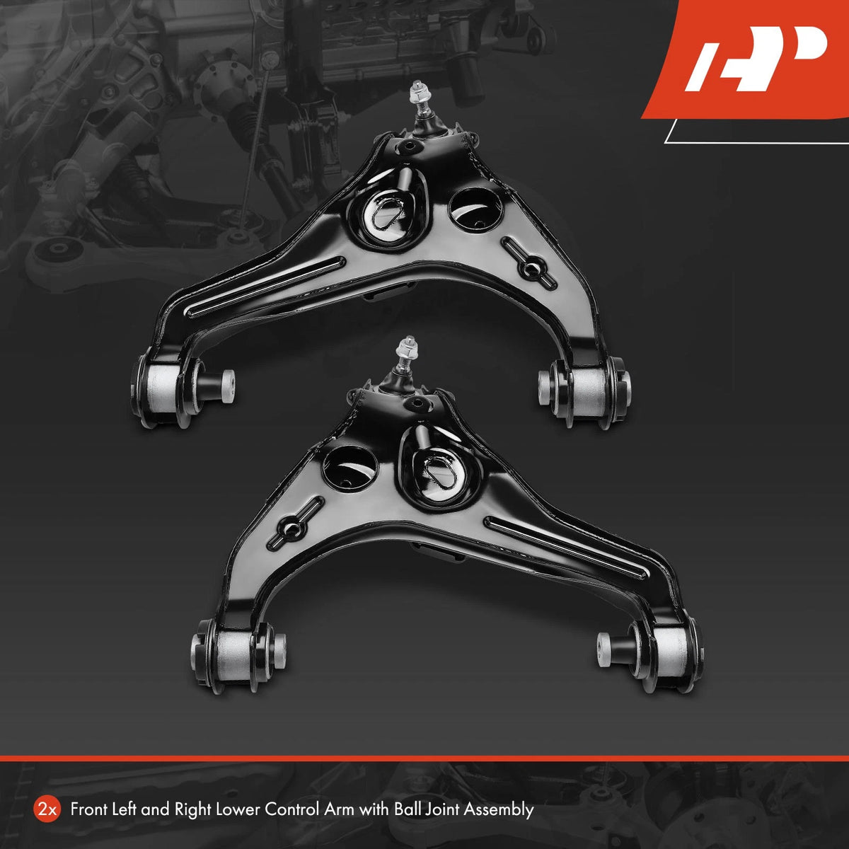 2X Front Lower Control Arm and Ball Joint for Ford F-150 Expedition (2009–2013) - 7L1Z3078A, 7L1Z3079A, 9L3Z3078A, 9L3Z3079A