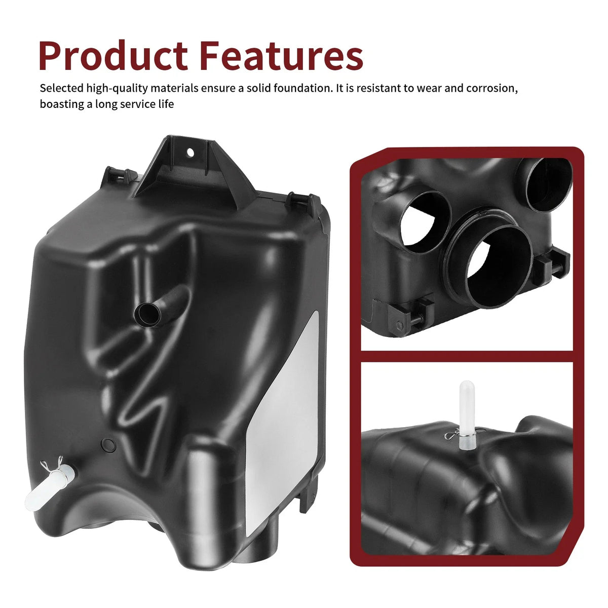 Air Box Case + Cover Clip w/Air Filter Cage Kit for Honda TRX300X (2009–2014)