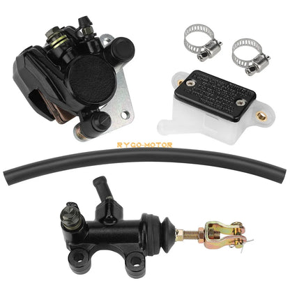 Front Brake Caliper & Rear Brake Master Cylinder Set for Honda ATC200X (1983–1985)