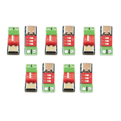 10x Fast Charge Decoy Module 100W USB-C Auto Switching Reverse Plug Detect