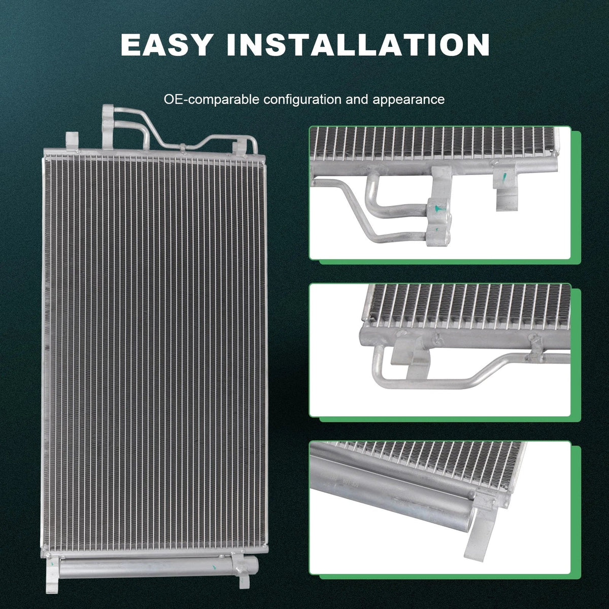 AC Condenser for Hyundai Tucson (2010–2015) & Kia Sportage (2011–2016)