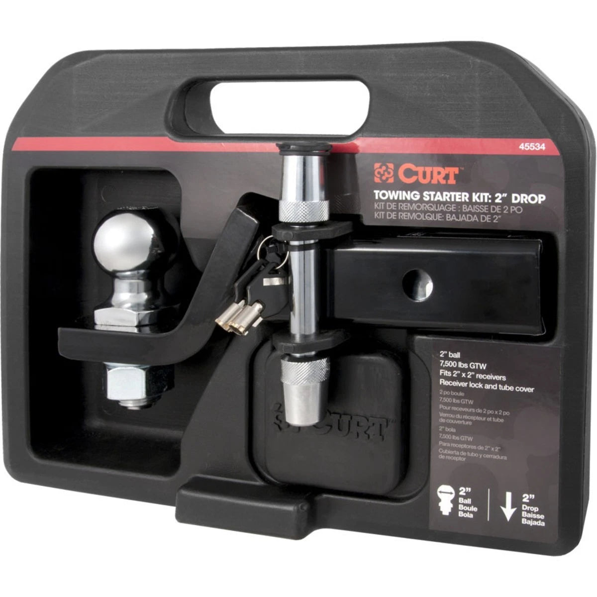 2X Curt Towing Starter Kit for - Part Number 45534