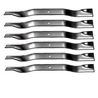 6 Lawn Mower Blades for Exmark 72" Cut (Fits 643006, 103-2531-S)