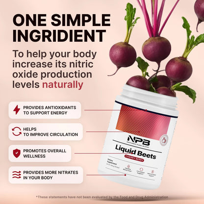 Organic Beet Root Powder for Nitric Oxide Boost (No Part Numbers)