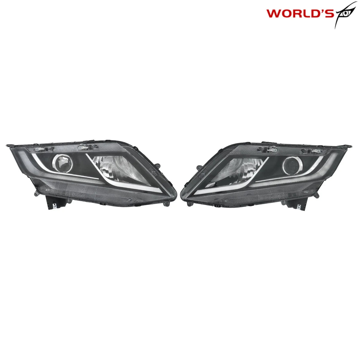 Set of 2 Halogen Headlights with LED DRL for Honda Odyssey (2018–2020)