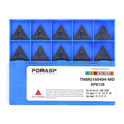 CNC Carbide Inserts for Steel Turning Cutting Tool (TNMG331, TNMG160404-PM)
