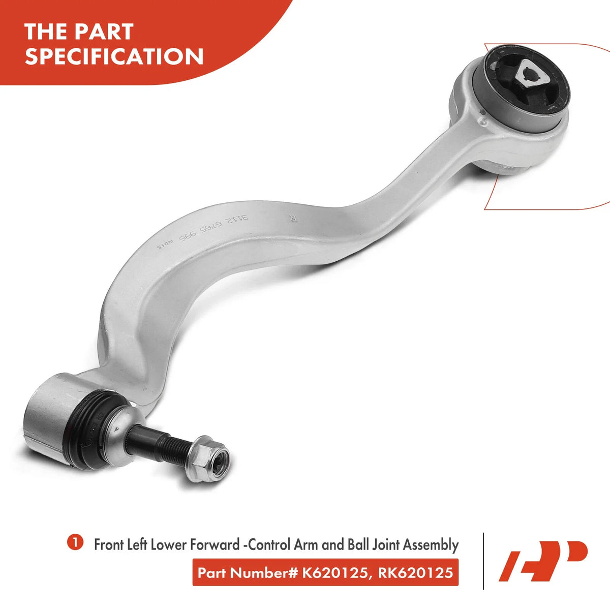 Set of 4 Front Lower Control Arm Sway Bar Links for BMW 528i 535i M5 (2008–2016)
