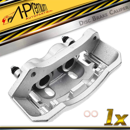 Front Disc Brake Caliper w/ Bracket for Dodge Ram 1500 2500 3500 4000 (18-B4890, 18B4890)