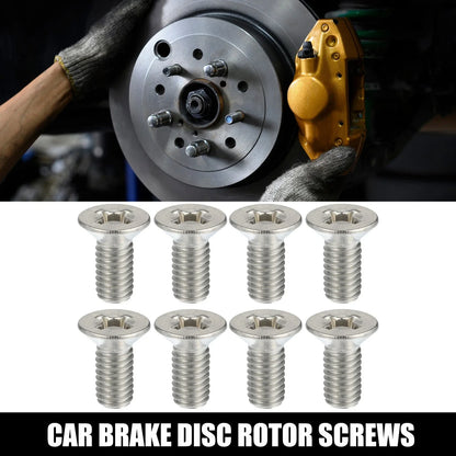 8pcs Brake Disc Rotor Screws Bolts Kit 93600-06014-0H for Honda Accord Civic 