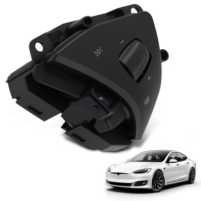 Left Steering Wheel Control Button for Tesla Model S X (2016–2020) 1013242-00-J, QN0D8G