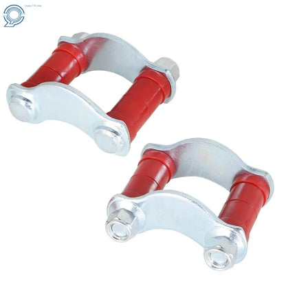 Set of 2 Rear Leaf Spring Shackle Kit for Chevrolet 150 Bel Air 210 (1955)