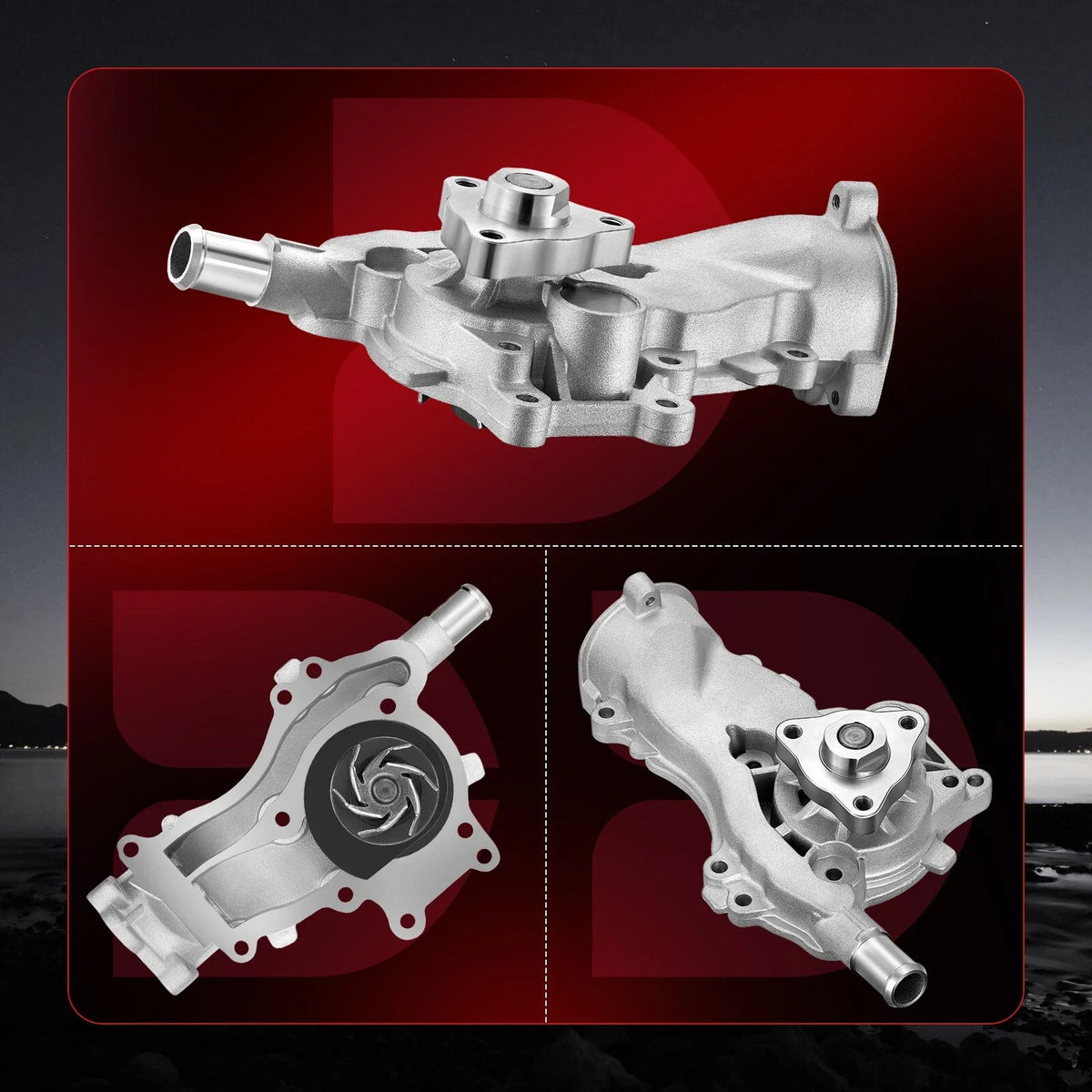 Engine Water Pump for Chevy Trax (2013–2020) & Cruze (2014–2015) AW6662