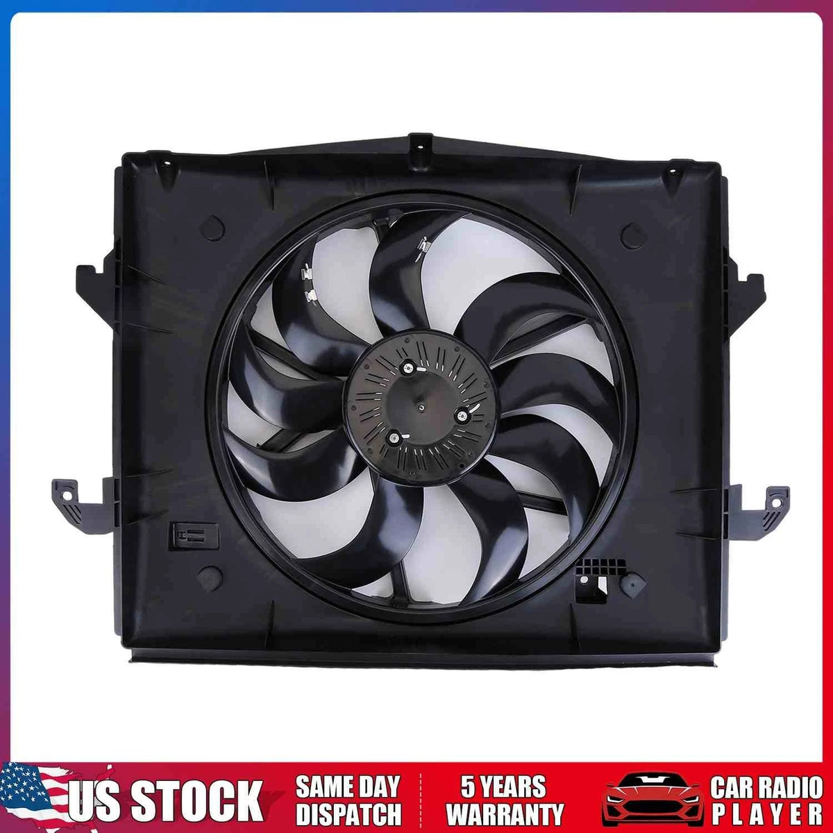 Radiator Fan Assembly for Ram 1500 (2013–2018) CH3115194 52014772AF