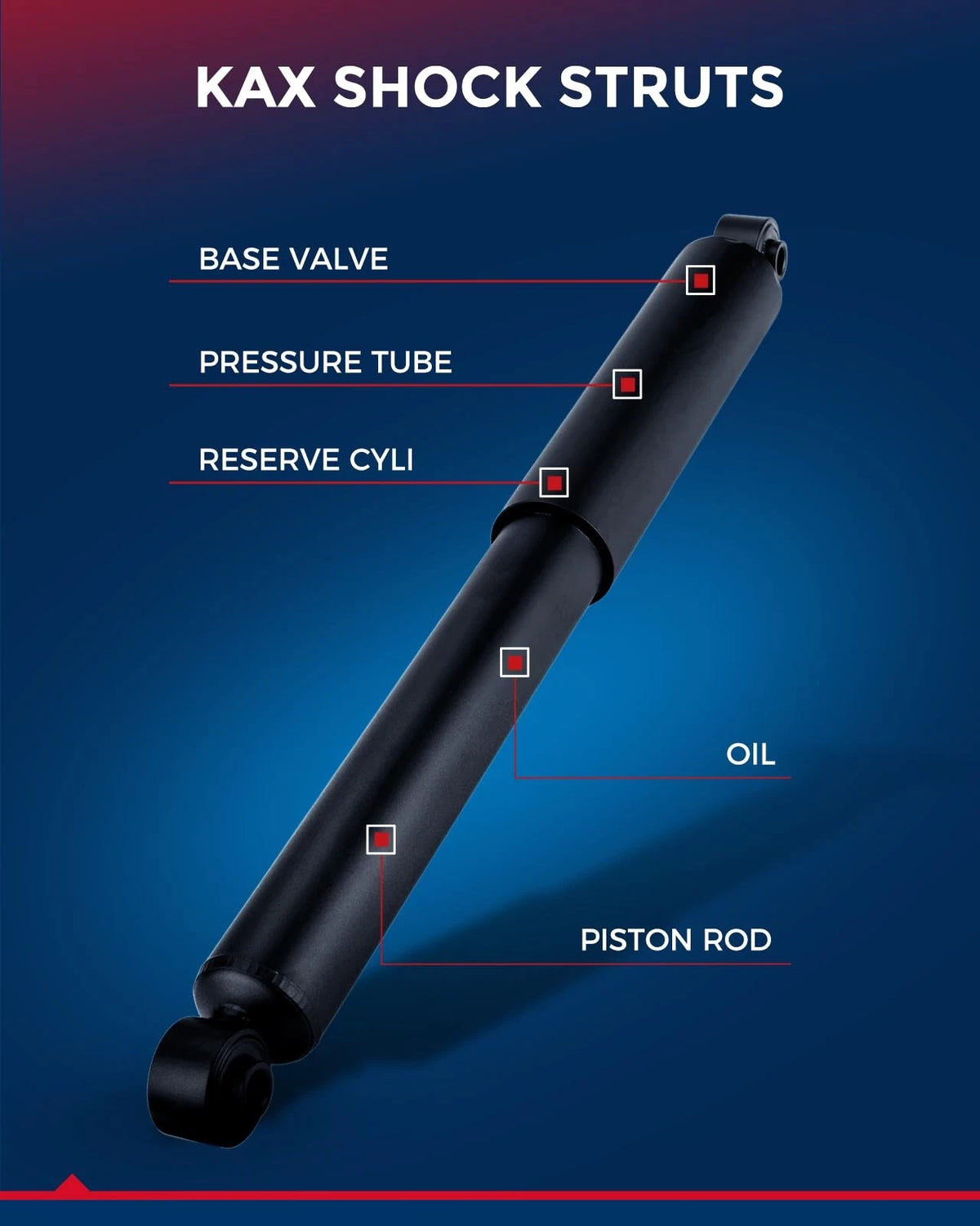Rear Struts and Shocks for Grand Marquis (2003–2011), Marauder Base (2003–2004)