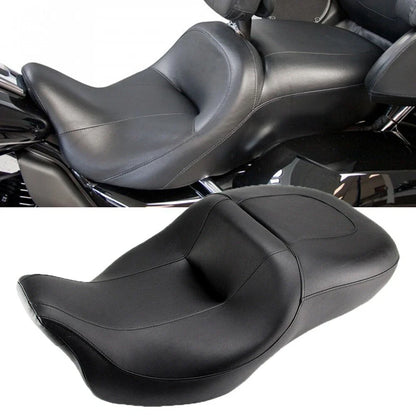 2X Rider Driver Passenger Seat for Harley Electra Glide CVO Limited (2008–2023)
