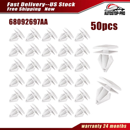 50pcs Rocker Panel Moulding Clips for Chrysler 300 (2011–2014) 68092697AA, 20870