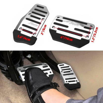 2X Non-Slip Automatic Brake Gas Pedal Foot Pad Cover Universal Accessories