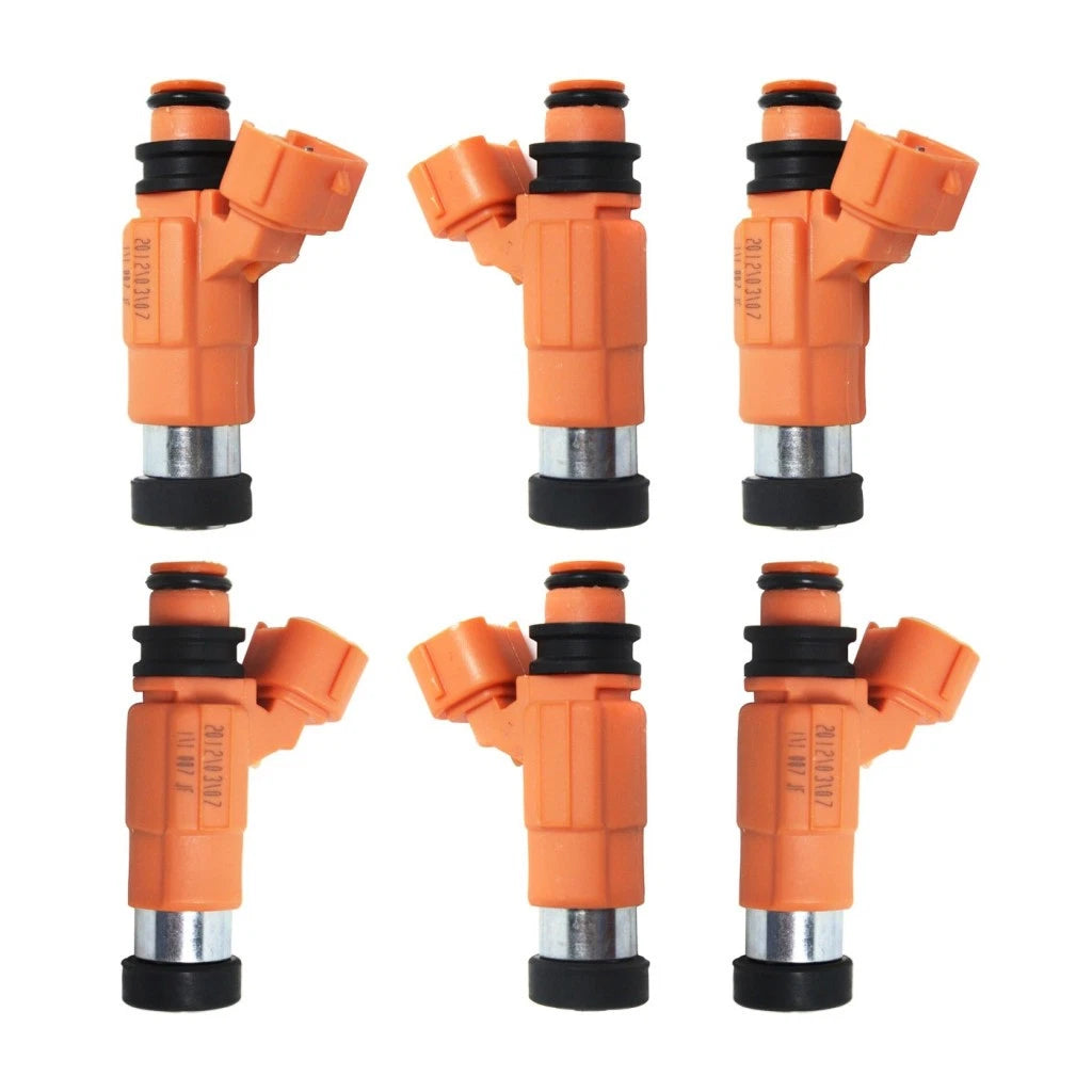 Set of 6 Fuel Injectors for Mitsubishi Eclipse (2000–2005) CLX-M0-USA-SET-JC314310-6-CL360A70